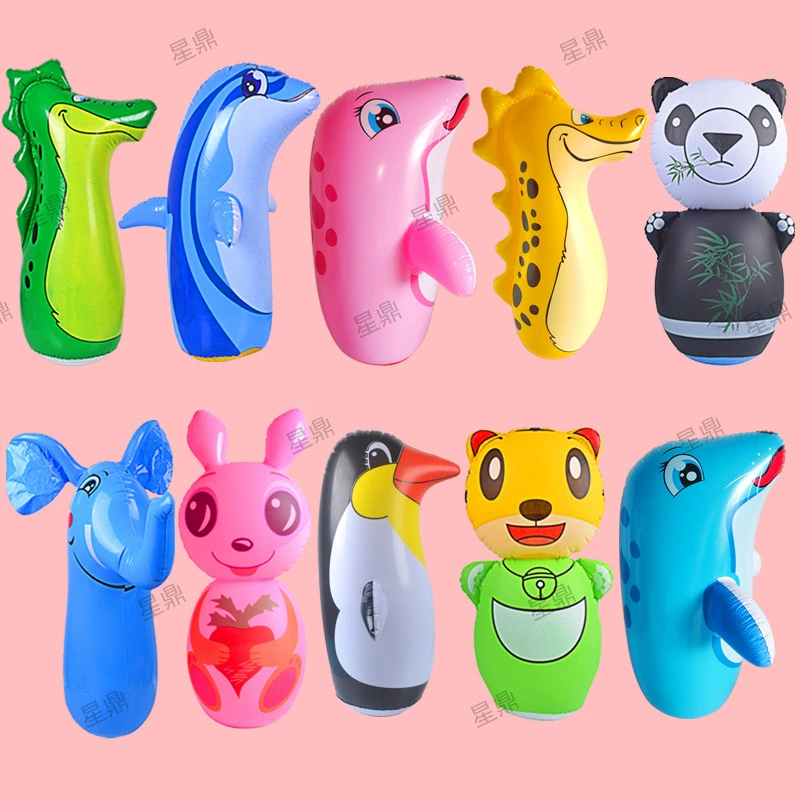 ПВХ надувной пингвин тумблер 70 см тумблер стойл продажа надувных игрушек завод прямой