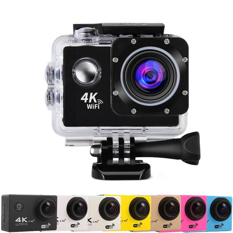 Deportes al aire libre Cámara 4K WiFi deportes DV HD impermeable buceo deportes Cámara de Acción