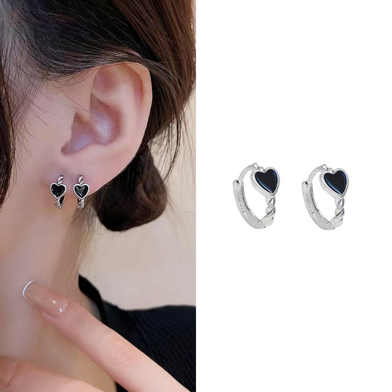 1 Pair IG Style Geometric Plating Inlay Copper Zircon Earrings display picture 4