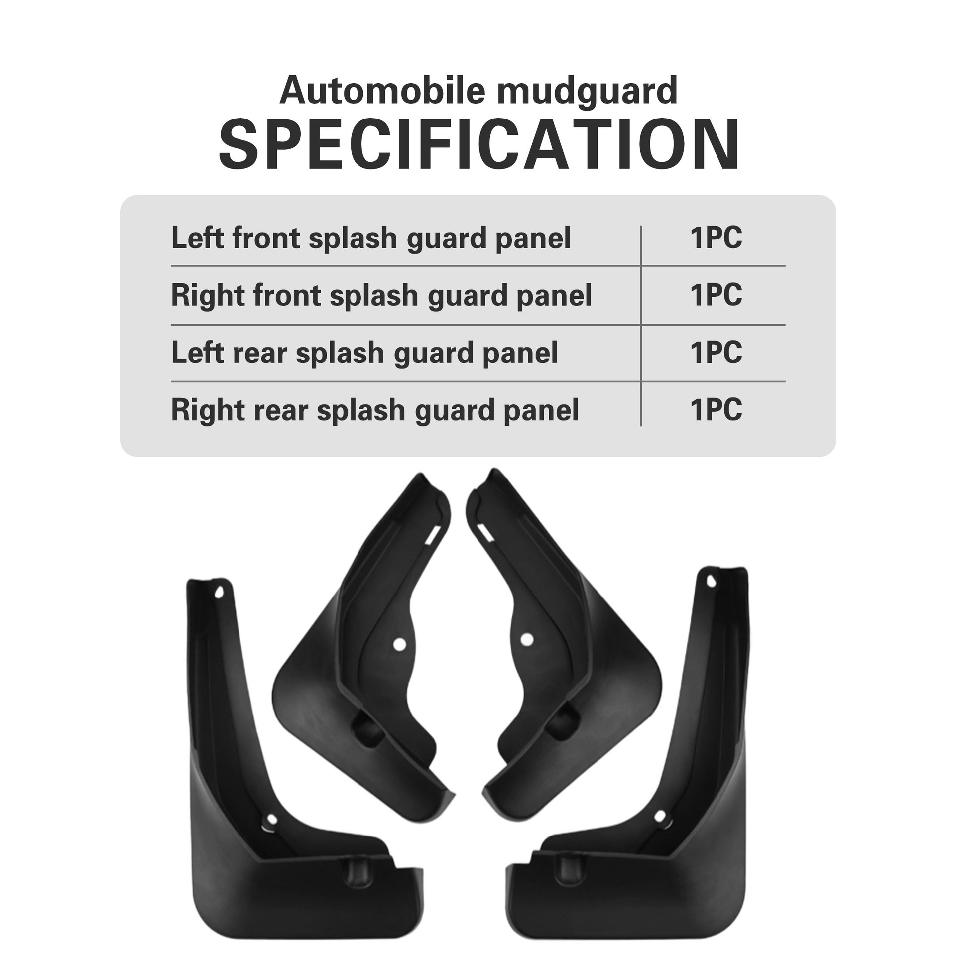Suitable for Byd Qin L Ev 2025 - Car Mudguards, Foreign Trade, Cross-Border