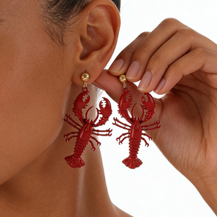 (Cross-border trading), accessory, pendant, beach marine fashionable earrings, European style