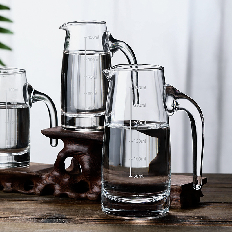 Estilo japonés vino pot bar separador de vino cóctel decantador cristal vaso vino Vino decantador