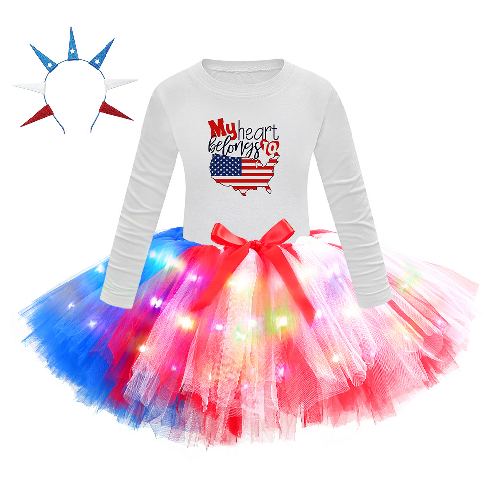 Костюм с флагом с длинными рукавами 23