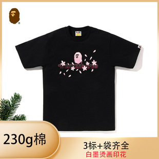 230g BAPE���b6�괺�ęѻ��޶�Գ����ĸӡ������T��XQ