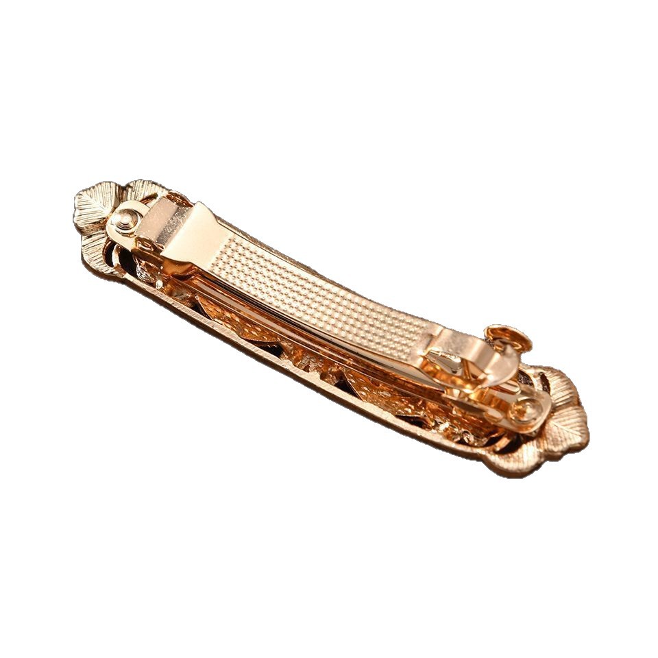 Gancho de cabelo borboleta flor estilo antigo esmalte chinês_voghion.com