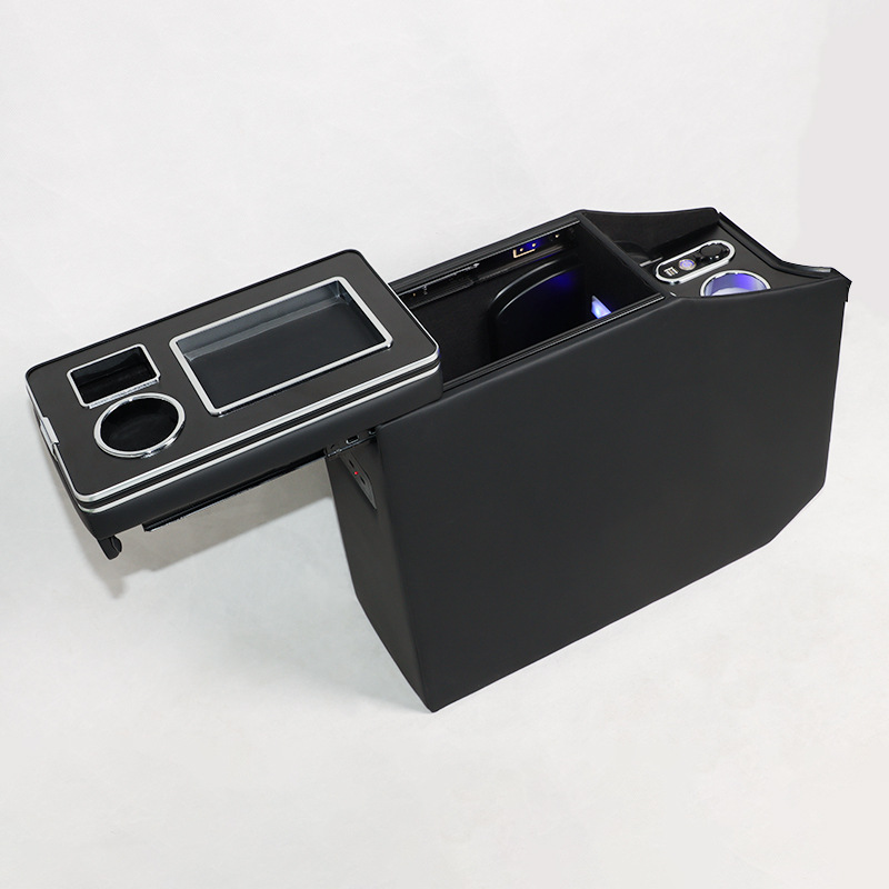 Suitable for Nissan Nv200 Armrest Box Right-Hand Drive Version Central Storage Box Cup Holder Left-Hand Drive Version Center Console Storage Box