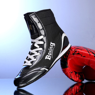 Boxing Shoes Martial Arts Sanda Training Fitness Fighting Wrestling Boxing Training Shoes