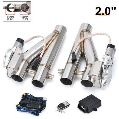 Valve Variable Electronically Controlled – Exhaust pipe - 20-inch-exhaust-pipe