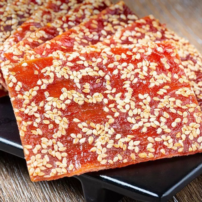 宏香記古風芝麻原汁肉脯2500g即食包豬肉乾肉片福建休閒零食小吃