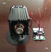 可调焦532nm 80mW绿光点状激光模组/带制冷定位激光器/长时间工作