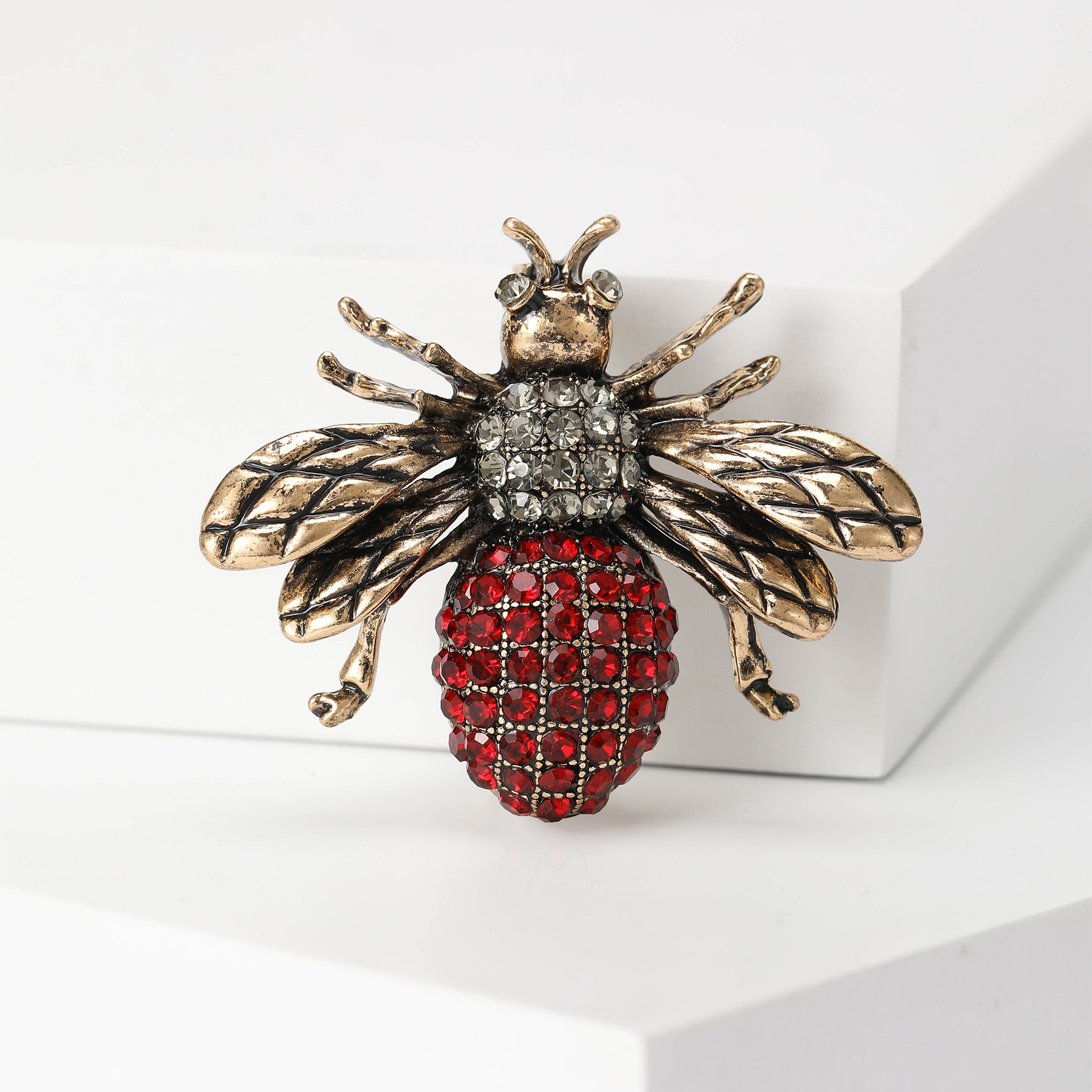 15g Weight Rhinestones Inlay Material Brooches Classification Banquet, Party Occasion Alloy Material All Seasons Season Women's Gender Elegant, Vintage Style Style Elegant Vintage Style Pin Alloy Rhinestones Women's Brooches 14