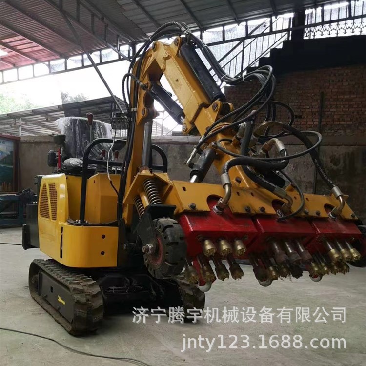 机载式凿毛机 隧道凿毛机 矮边墙凿毛机山东济宁供应