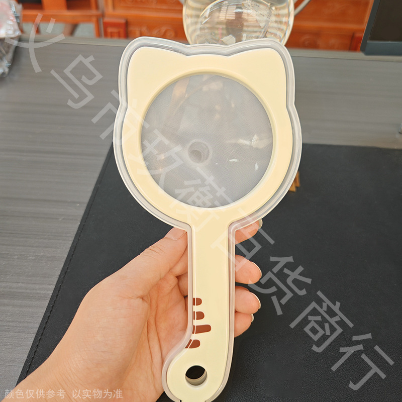 多功能猫咪漏斗套可替换厨房豆浆果汁过滤网筛辅食隔残渣过滤面粉|undefined