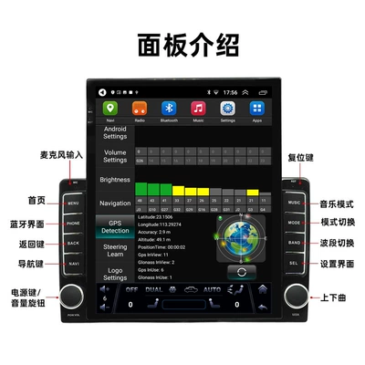 All-In-One Car Central Control – Car display