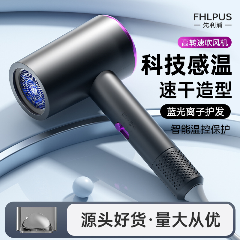 Cross-border high-speed hair dryer high-power negative ion household large wind hair dryer hotel hammer hair dryer shaking