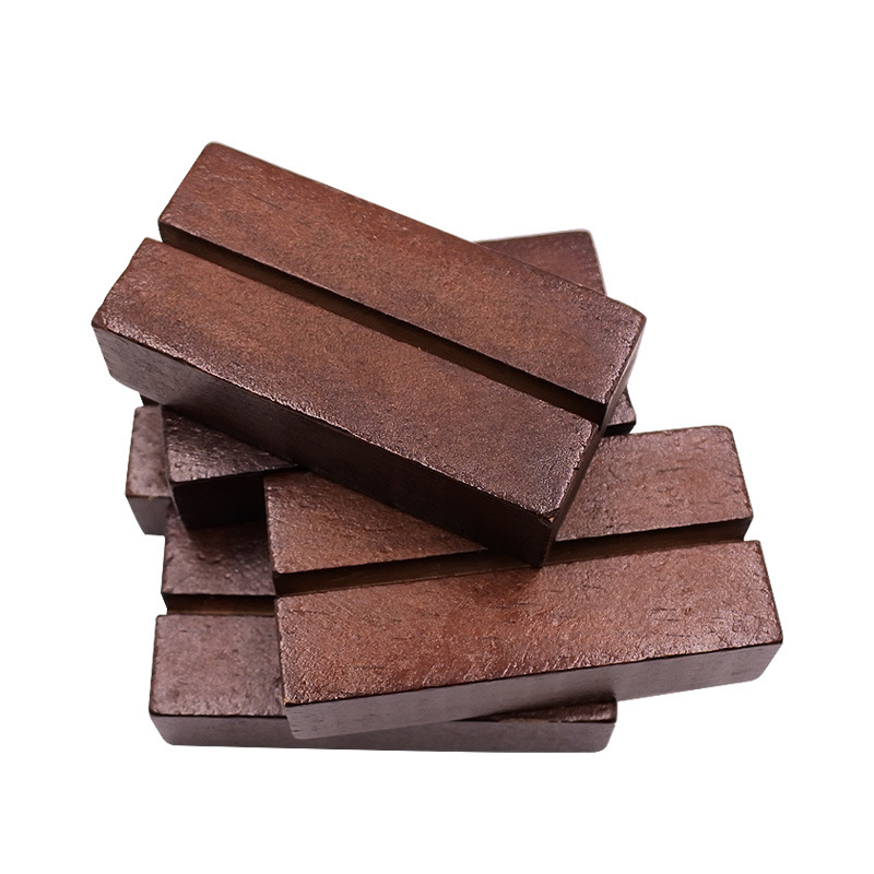 7*3,5*1,8 cm carta de mensaje de madera calendario de escritorio decoración calendario creativo foto titular de la nota base