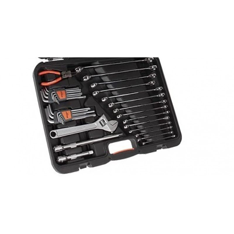 钢盾 Tires for repair, universal tools set, 65 pieces