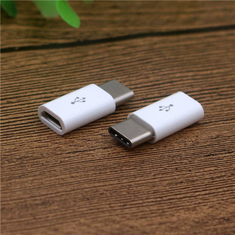 Андроид к переходнику Type-C вращающийся mikRO USB вращающийся соединитель типа-C адаптер данных Android конвертация кабеля заголовок