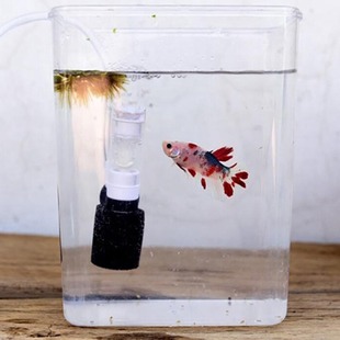 Small goldfish tank pneumatic suction toilet filter three-in-one built-in mini ultra-quiet aerator pump