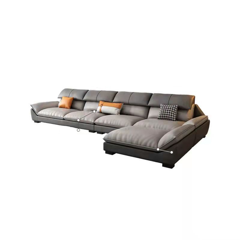 Tecnología sofá de tela combinación de sala de estar nórdico moderno simple apartamento grande y pequeño fila recta tres cuatro personas tela sofá de látex