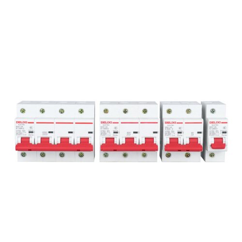 Delixi high power air switch DZ47-125 1P~4P 63~125A high current circuit breaker switch