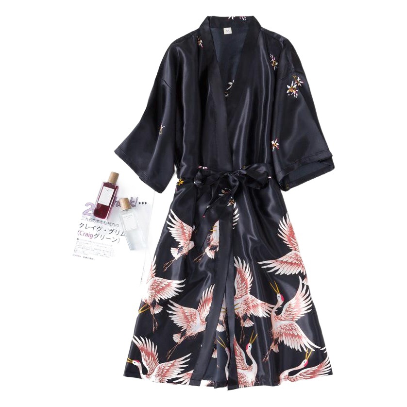 Pijamas de verano las mujeres sexy camisón seda hielo media manga gran tamaño Albornoz simulación seda nupcial vestido mañana fábrica al por mayor