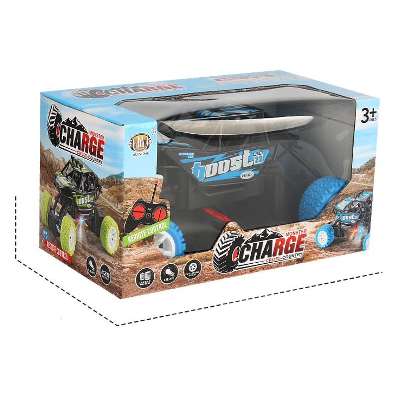 Control remoto de cuatro vías para niños modelo de simulación de coche de escalada vehículo todoterreno con luz eléctrica control remoto coche niño juguete al por mayor