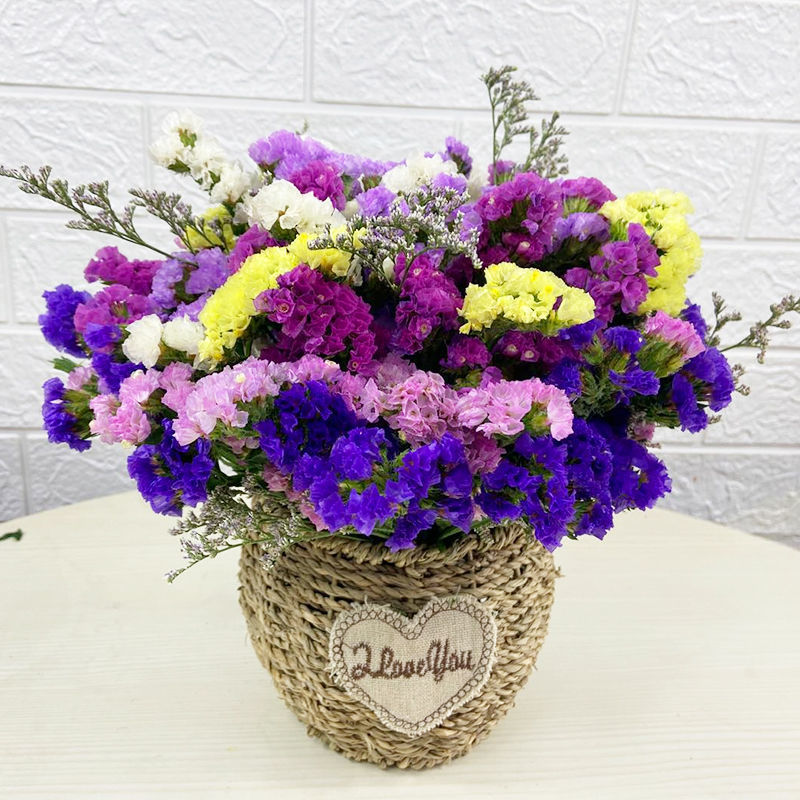 [핫셀링 점장 추천] 6색 30개 + 풀 - 둥근배꽃바구니 포함