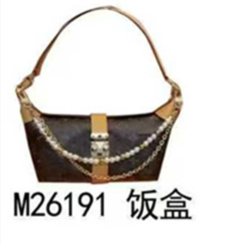 New Chain Crescent Bag Hobo Butterfly Bucket Bag Fashion Versatile Crossbody Underarm Bag - Thumbnail 8