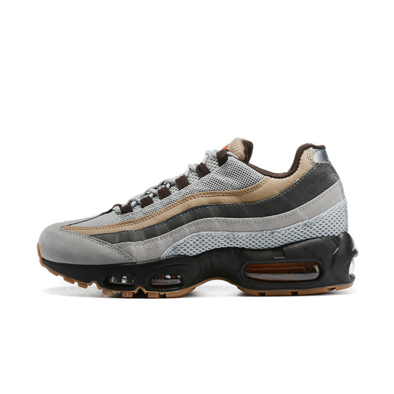ヨーロッパステーション MAX 95 エアクッションシューズ反射衝撃吸収ロートップランニングメンズシューズピュアブラックサムライ高さ増加クロスボーダー外国貿易靴|undefined