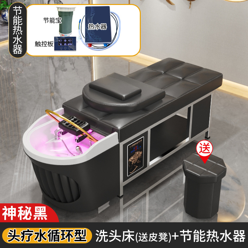 Misterioso negro + CIRCULACIÓN DE AGUA + calentador de agua