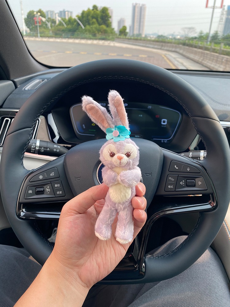 High-Quality Lulu Car Decoration Car Figurine Screen-Mounted Cute Belle Decoration Items Goddess