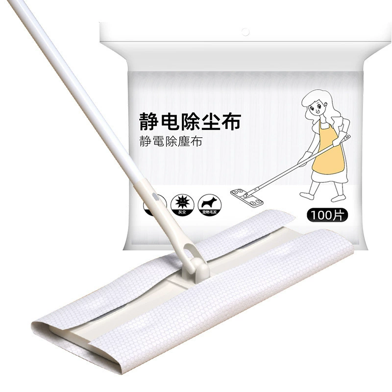 Утолщенная Электростатическая бумага для удаления пыли Швабра для пола Сухая ткань Кухня Бытовая Чистящая бумага одноразовые дезинфекционные электростатические салфетки