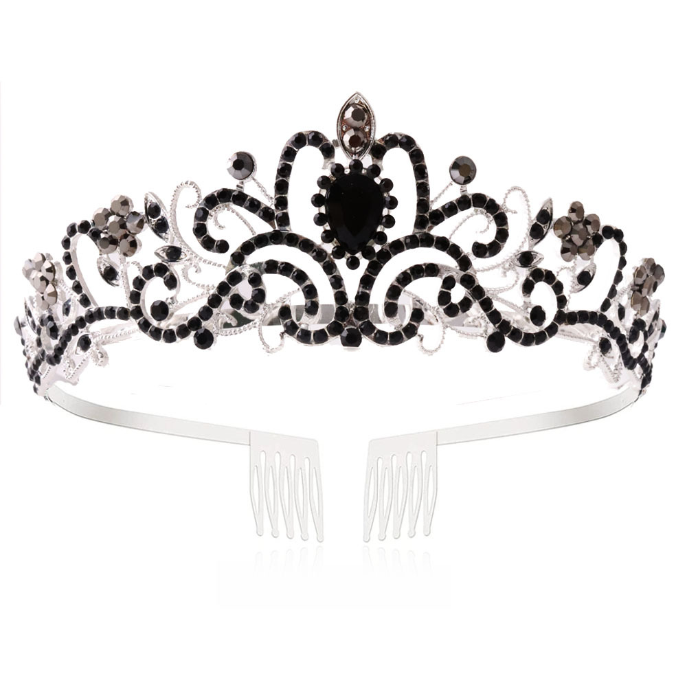 Fashion Crown Alloy Rhinestones Crown 1 Piece display picture 7