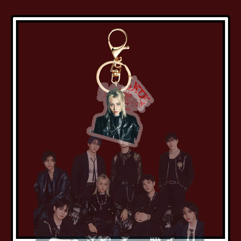 Новый альбом Stray Kids "ATE" акриловый брелок-ключ, подвеска для периферии
