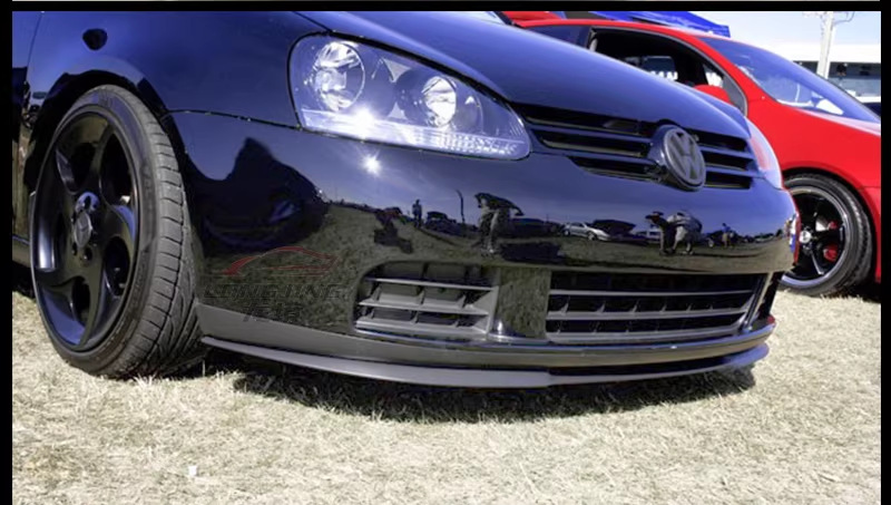 Suitable for Universal Car Front Lip Three-Section Front Spoiler, Modified Surround Front Bumper Anti-Collision Decorative Strip, and Spoiler
