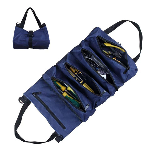 Cotton Multifunctional Tool Kit Portable Electrician Repair Bag Durable Handheld Hardware Storage Bag Car Tool Bag