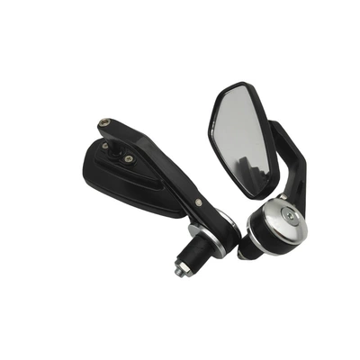 Motorcycle electric car rearview mirror Motorcycle rearview mirror - jb-6027-silver-white-glass