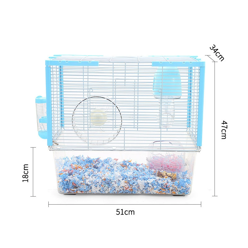 Трансграничная прозрачная клетка хомяка оптовая продажа большого пространства дышащая клетка хомяка прозрачная клетка хомяка вилла клетка хомяка оптовая продажа