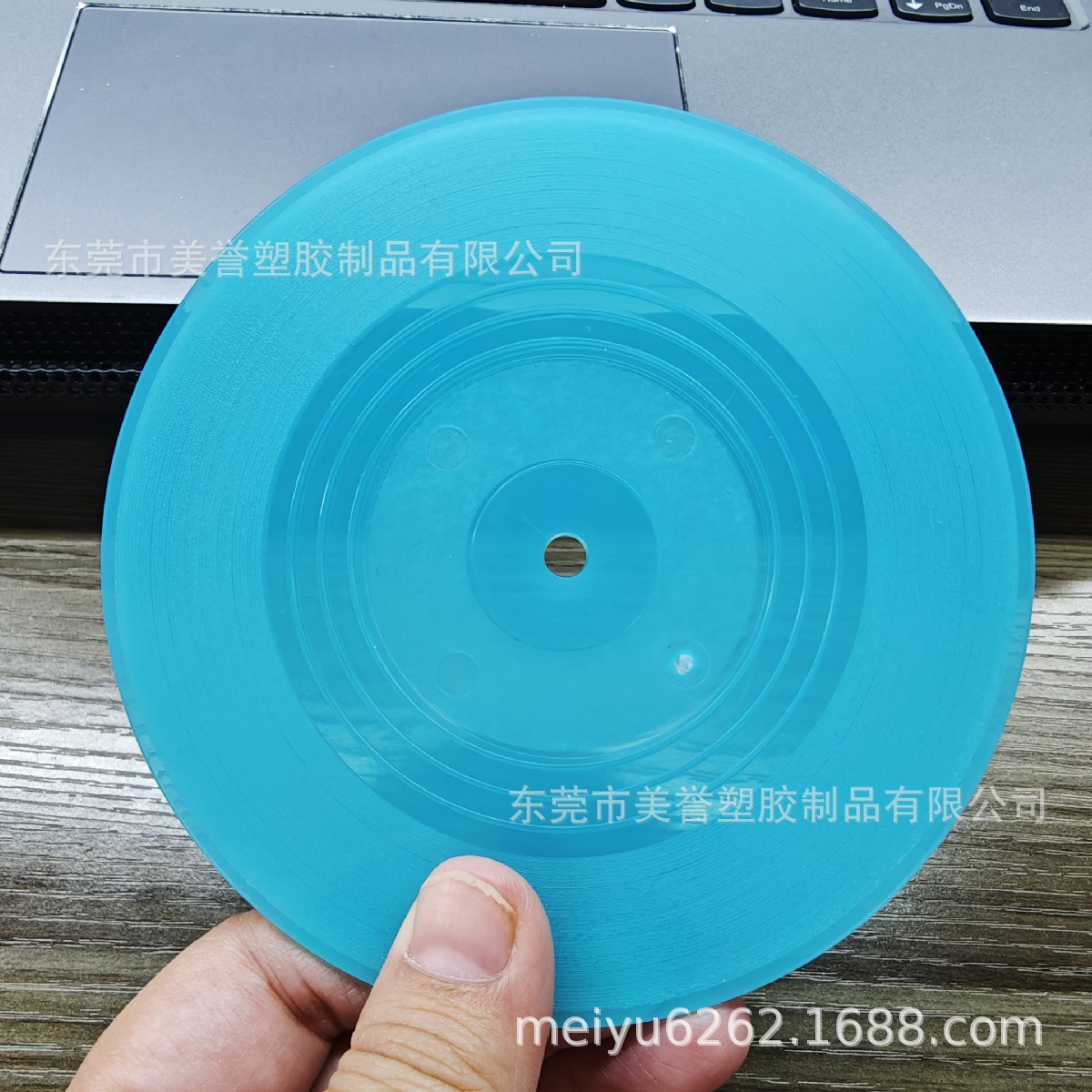 레이크블루 빈 코스터(10.5cm) 1개