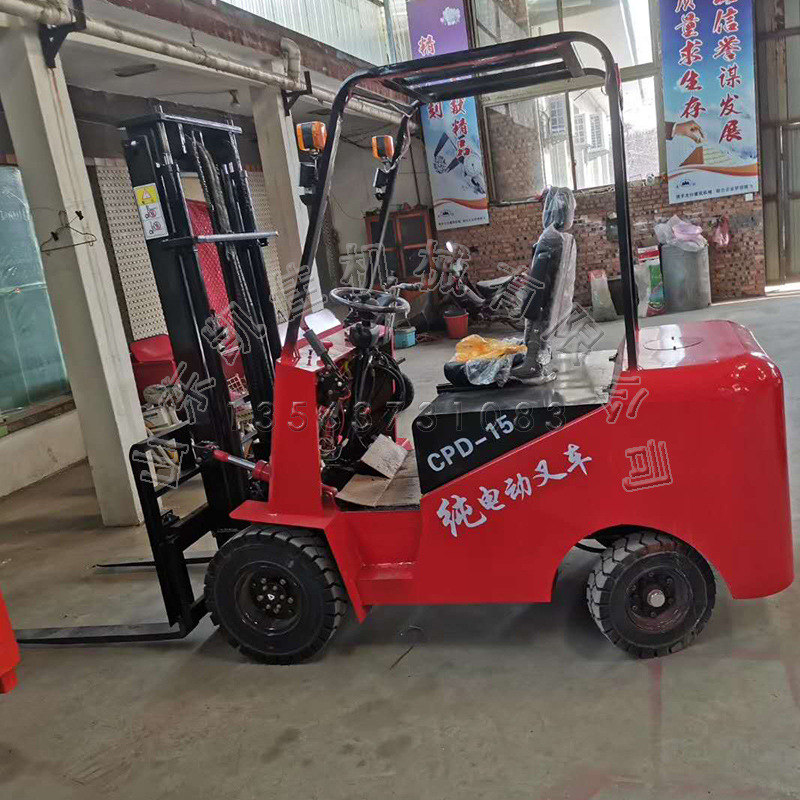 电瓶叉车 前移式叉车 电动运输车 货运站货叉 座驾式电动叉车