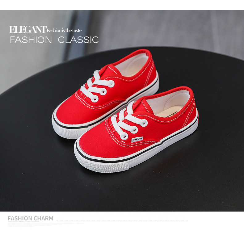 Scarpe da ginnastica in tela per bambini stile coreano_voghion.com