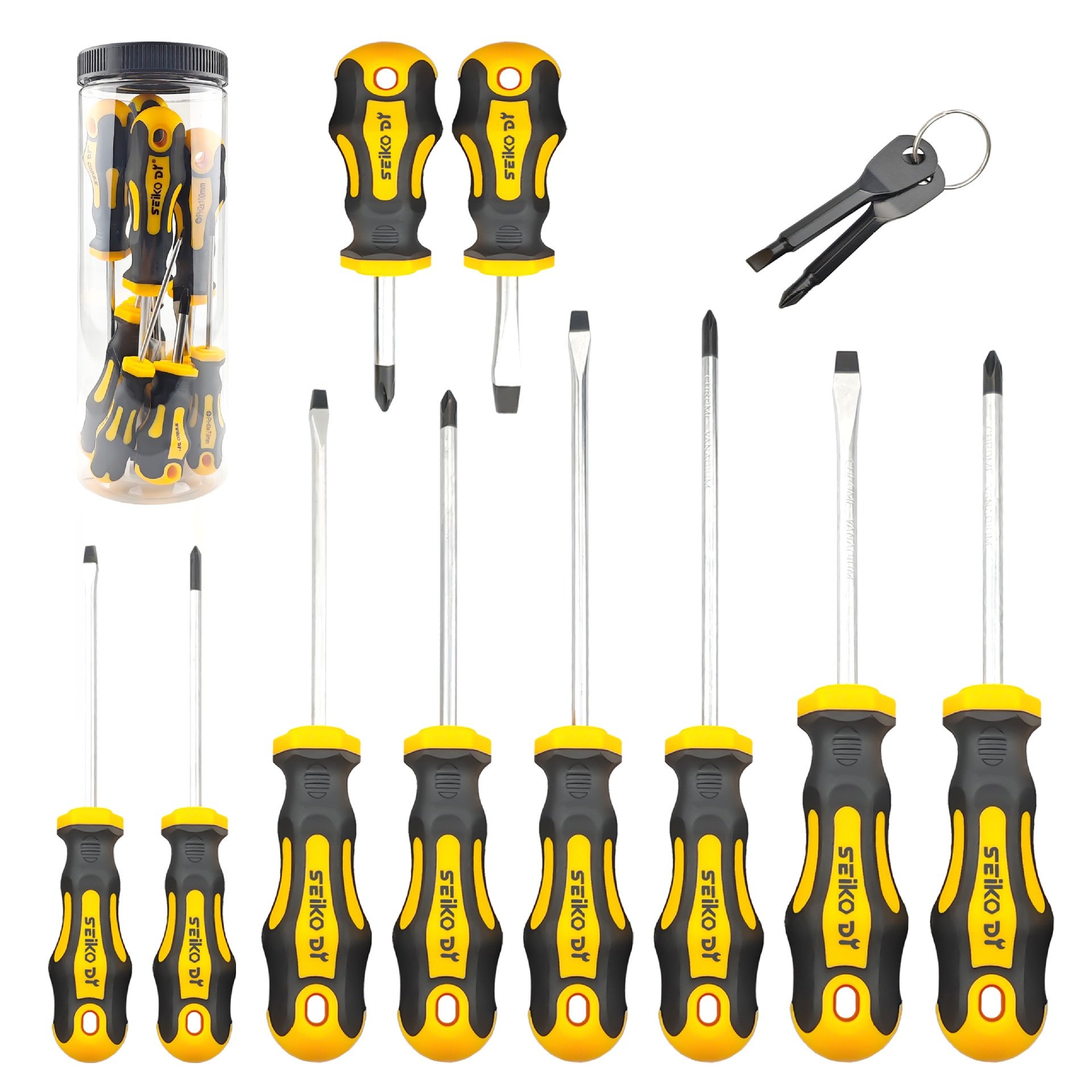 Kit de destornillador 12pc