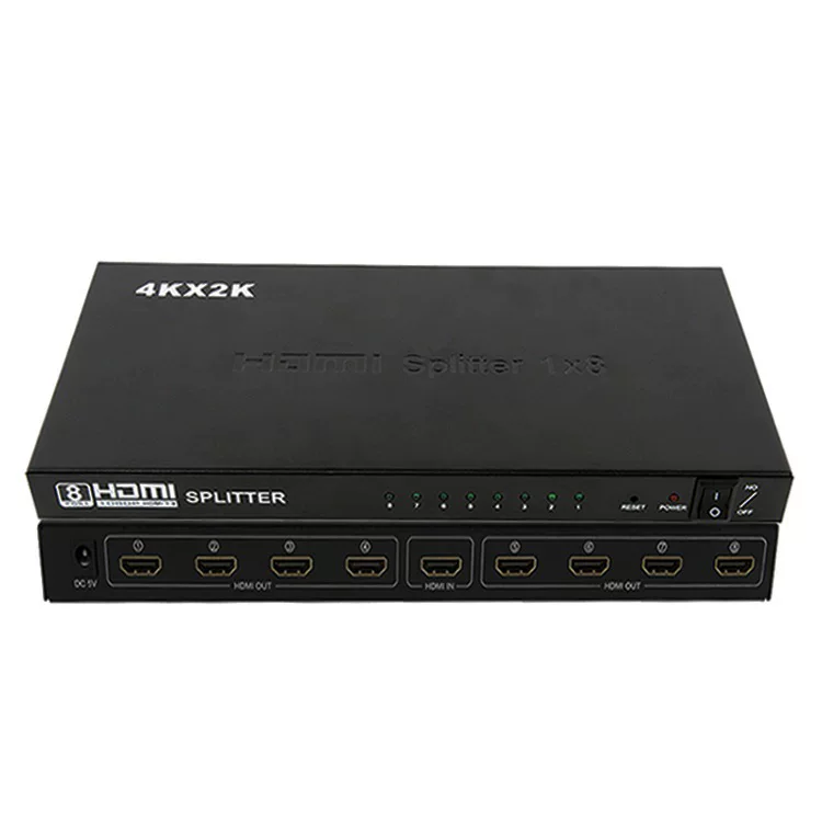 Manufacturer sells HDMI allocation device a minute, 84K*2K HDMI, one entering and eight -screen video distributor