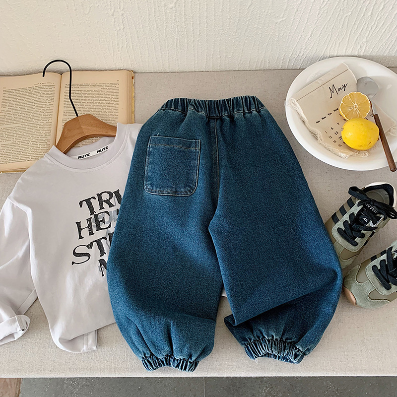 Children's spring fashionable jeans