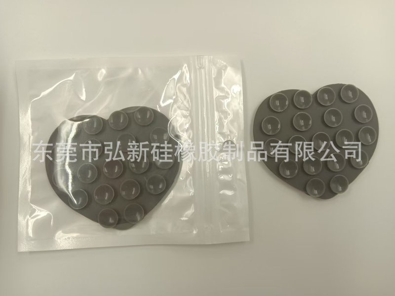 心形吸式手机壳支架适用于手机壳的免胶28粒方形硅胶吸盘手机支架|undefined