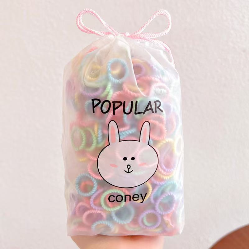 子供用の弾力性があり、髪を傷つけない、小さなゴムバンド、赤ちゃんの小さな親指のヘアバンド、小さな女の子のヘアバンド、ヘアロープ|undefined