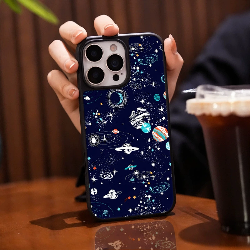 Apple, совместимый звездное небо, iPhone14, стеклянный мобильный телефон, 15/16, 16promax, (cross-border trading)