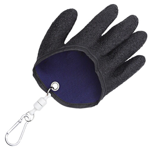 Linhu anti-slip latex gloves for catching fish, anti-puncture, anti-puncture, waterproof, special portable fishing gloves for fishing lures
