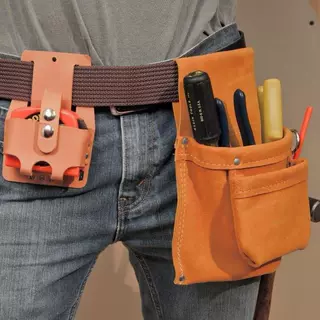 跨境新款腰带卷尺收纳袋户外耐磨加厚多功能工具腰包工具包批发